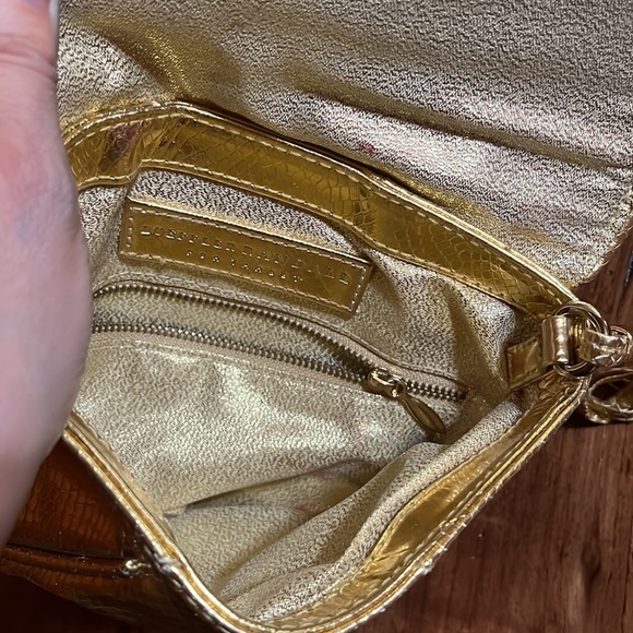 Loeffler Randall Gold Clutch/Wristlet - Picture 4 of 8